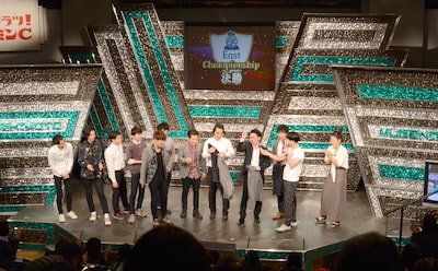 1位のニューヨーク嶋佐は「フィンガー!!」と一言で喜びを表現。