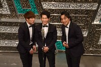 ジャングルポケットが準決勝で繰り広げた漫才の様子。