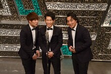 ジャングルポケットが準決勝で繰り広げた漫才の様子。