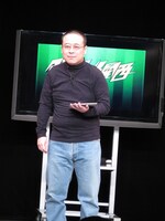 インタレスティングプロデューサーのスティーブ・キムズCEO。