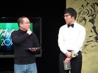 まどろっこしい「キムズピンチアウト」「キムズスワイプ」を時にたしなめる浅越ゴエ。