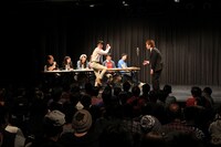 「ぱちんこお笑いライブ～ZAZAで行こう!!」第1弾の様子。(c)吉本興業