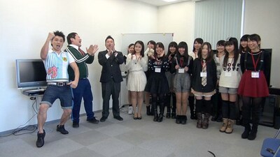 「オテンキの5minutesトークレッスン」のワンシーン。