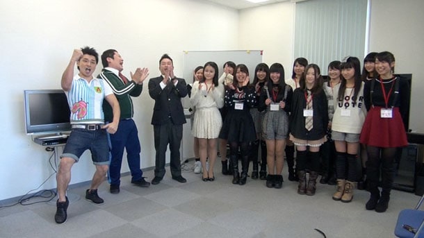 「オテンキの5minutesトークレッスン」のワンシーン。