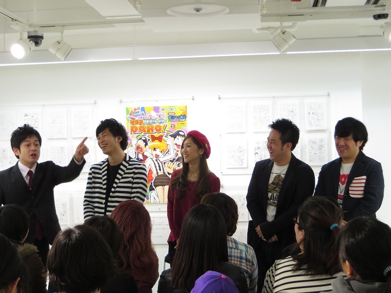 いきなりの饒舌トークを披露する那須。