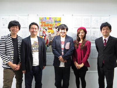 東京・pixiv Zingaroのアメリカザリガニ平井プロデュースの展示「お笑い芸人落書きフェスタ」にて行われた「お笑い芸人落書き大喜利」。