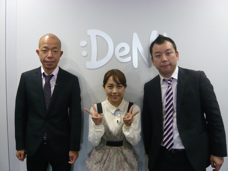 バイきんぐと鈴木あきえ（中央）。(c)テレビ朝日