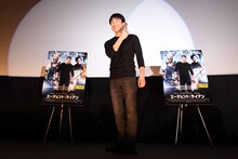 映画「エージェント：ライアン」公開記念トークショーに登場したなだぎ武。(c)2012 Paramount Pictures. All Rights Reserved.