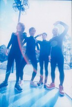 「吉本超合金」に出演していたFUJIWARAと2丁拳銃。