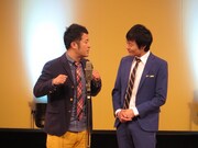 漫才コントでへりくつをまき散らした和牛。