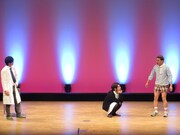 学生服コントではなく、白衣のコントを披露した鬼ヶ島。