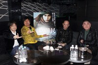 「映画『東京難民』公開記念特番～一歩間違えばあなたも明日からホームレス!?～」に出演した（左から）久田将義、ダイノジ大谷、原作の福澤徹三、佐々部清監督。