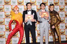 「ダイハツ オーヴォ」グランドオープニングに来場したハマカーン。