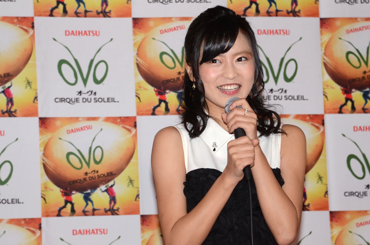「ダイハツ オーヴォ」グランドオープニングに来場した小島瑠璃子。
