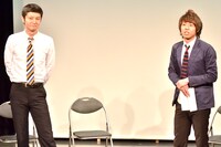 イベントでMCを務める座敷ボウラー。