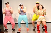 ダンスエクササイズの様子。