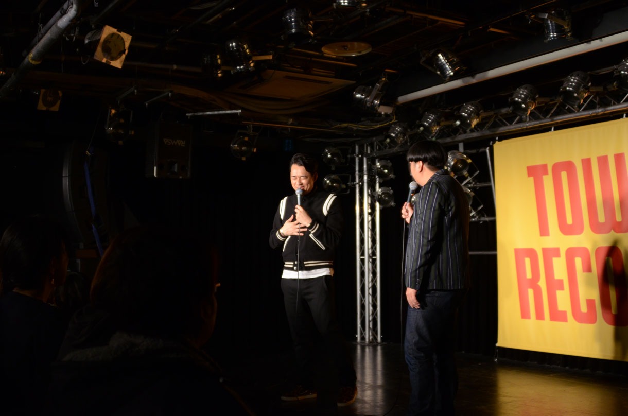 DVD「bananaman live Cutie funny」発売記念イベントの様子。