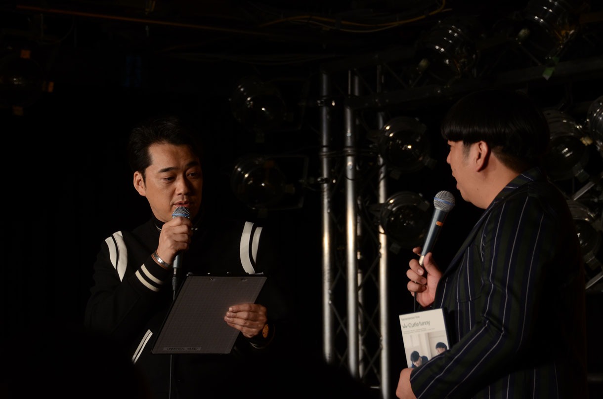 DVD「bananaman live Cutie funny」発売記念イベントの様子。