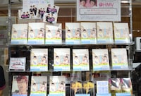 HMVルミネエスト新宿に展開されているうしろシティコーナー。