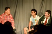 （左から）伊集院光、オテンキGO、オテンキのり。