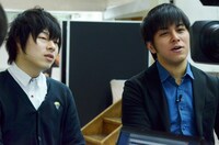 第2回「かわいすぎる女芸人No.1決定戦」の結果発表でMCを務めたLLR。