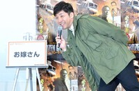 「今後必ず守りたいもの」として「お嫁さん」を挙げる、あべこうじ。