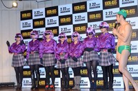 映画「キック・アス／ジャスティス・フォーエバー」のダンスイベントの様子。