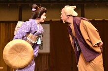 （左から）森昌子、西川きよし。