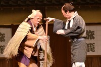 （左から）西川きよし、坂田利夫。