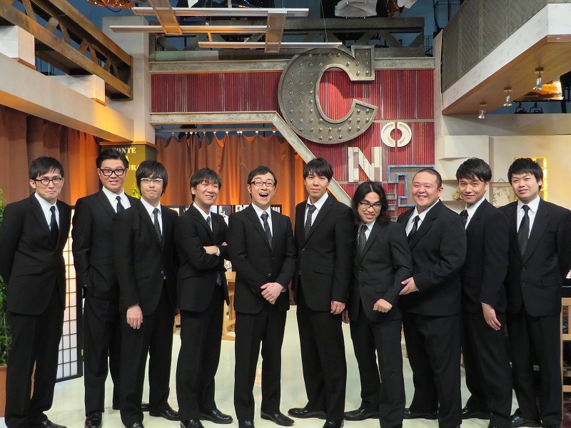 コント番組「コントな奴ら」に出演する東京03、ロッチ、ジューシーズ、シソンヌ。