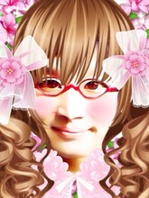 「べっぴん部門」にノミネートされた南海キャンディーズ山里の加工写真。