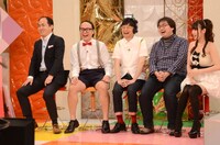 「ゴッドタン」出演時のトレンディエンジェル（左から2人）。