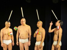 鬼ヶ島新ネタライブ「あの日見た鬼の名前を僕達はまだ知らない。」の「あの日見たハゲの名前を僕達はまだ知らない」コーナー。