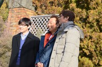 内村光良（左）とさまぁ～ず。