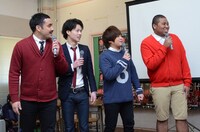 デニス（左）とマテンロウ。