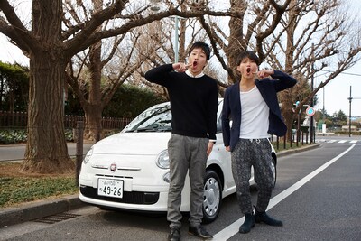 ジャルジャル。輸入車メーカー・フィアット クライスラーとよしもとのコラボにより放送される「FIATしてSmile」に出演する。