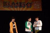 ばんどーらとつぶやきシロー（右端）。