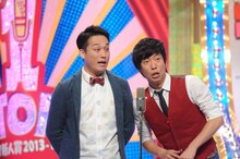 「漫才Loversスペシャル ytv漫才新人賞決定戦」で優勝した藤崎マーケット。(c)ytv