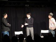 2月24日、東京・渋谷シアターDにて行われたアームストロングのトークライブ「トークストロング～ぜひきてください～」の様子。