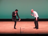 相方の靴を借りたところ靴底がめくれて切ない気持ちになった黒田。