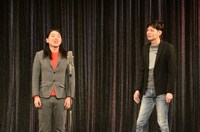 「あの頃の漫才2000～2013と新作60分漫才」を開催したPOISON GIRL BAND。左から、阿部、吉田。