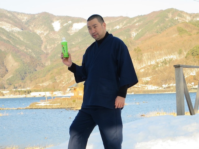 水位低下で話題となった六角堂でのRG。