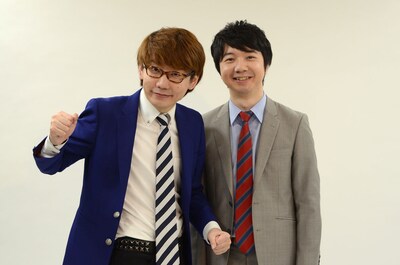 三四郎。左が小宮浩信、右が相田周二。