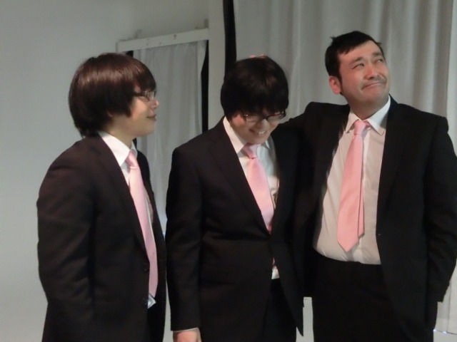 フライヤー撮影時の様子。