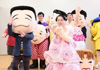 「NSC“スーツアクター”養成カリキュラム」発表会見の様子。(c)吉本興業