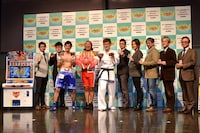 フォトセッションの様子。