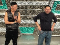 「R-1であやうく優勝するところだった」というRGに、「いやいや」と裏話を暴露するHG。