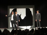 姿を現したゴエ、大吉、長髪の人。