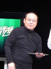 「ダイナマイト関西2014」インタレスティングプロデューサーのスティーブ・キムズことバッファロー吾郎A。