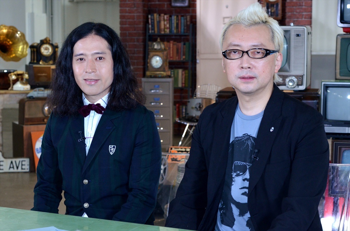 「あなたが選ぶ！ノンフィクションW」に出演する、ピース又吉（左）と箭内道彦（右）。